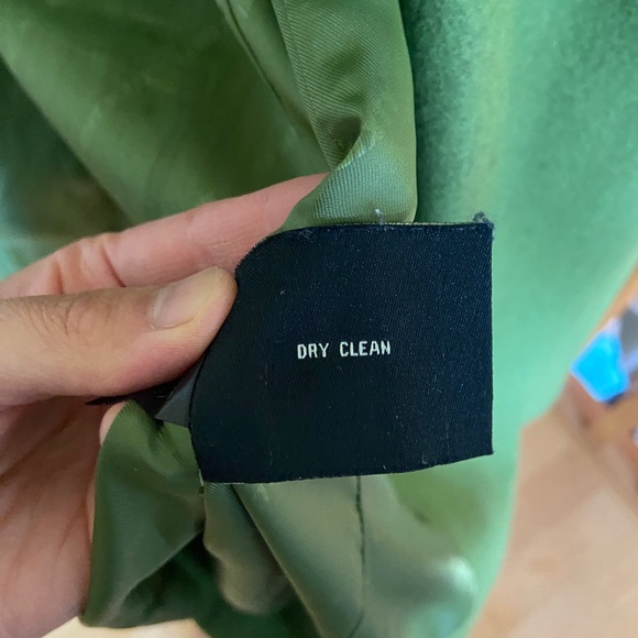 Miss Sixty Green Wool Peacoat size S - Picture 9 of 12